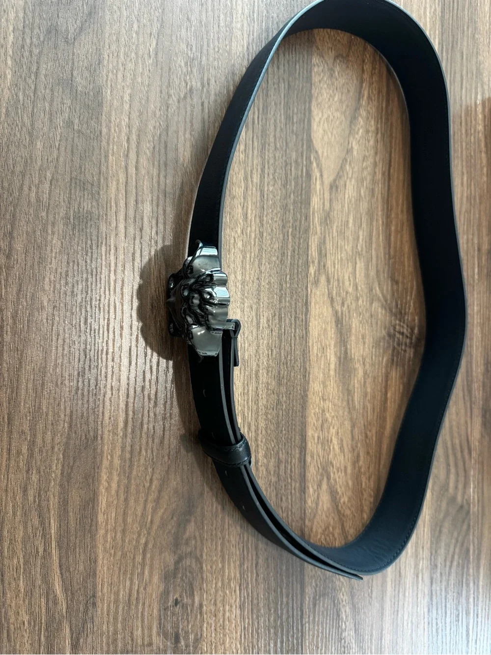 Versace Medusa Black Belt